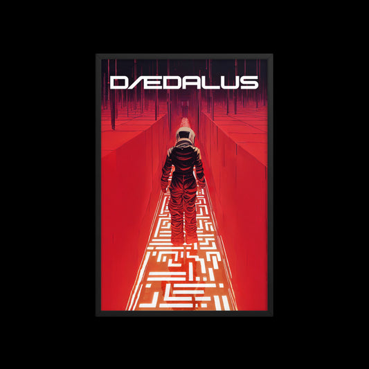 DAEDALUS COVER POSTER (FRAMED)